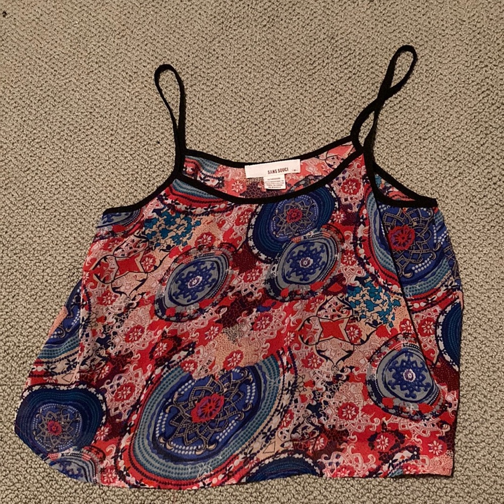 Sans Souci Boho swing Crop Top